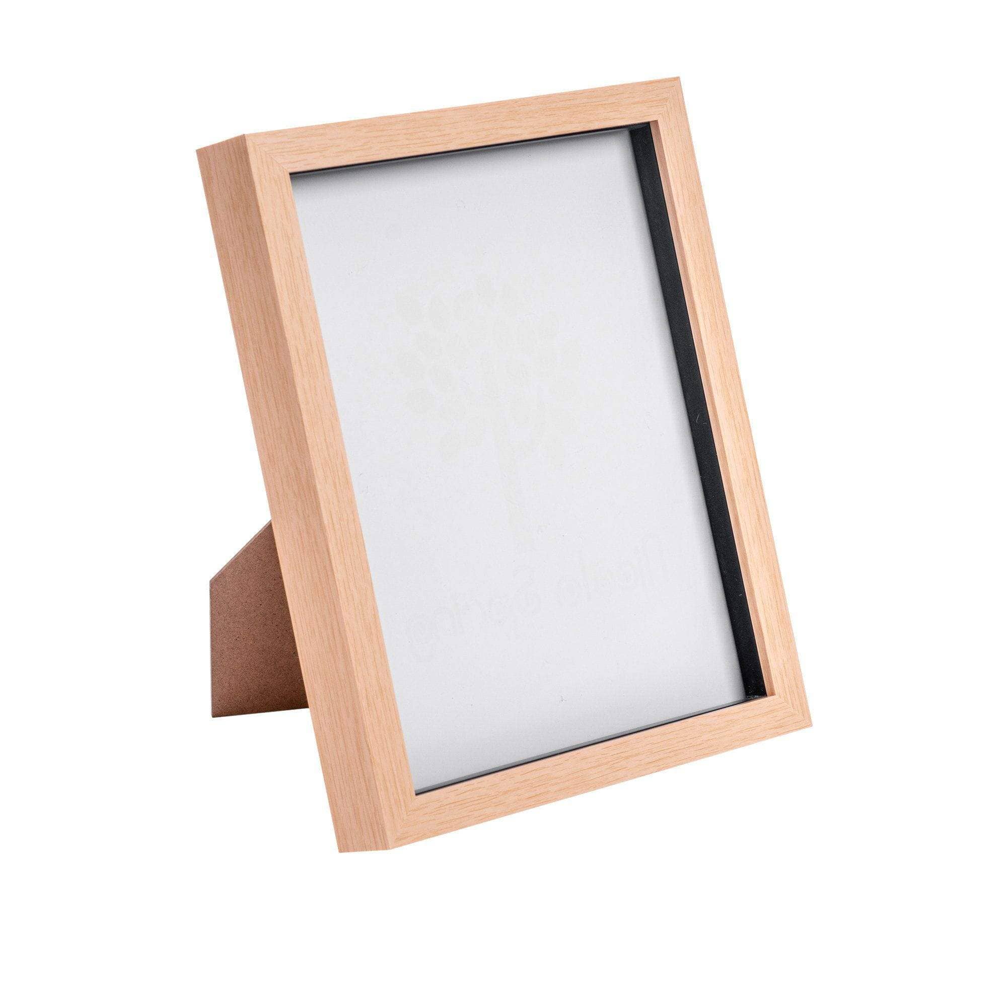 Rinkit Ltd - Wholesale Picture Frame - Nicola Spring Box Photo Frame - 8x10 - Light Wood0