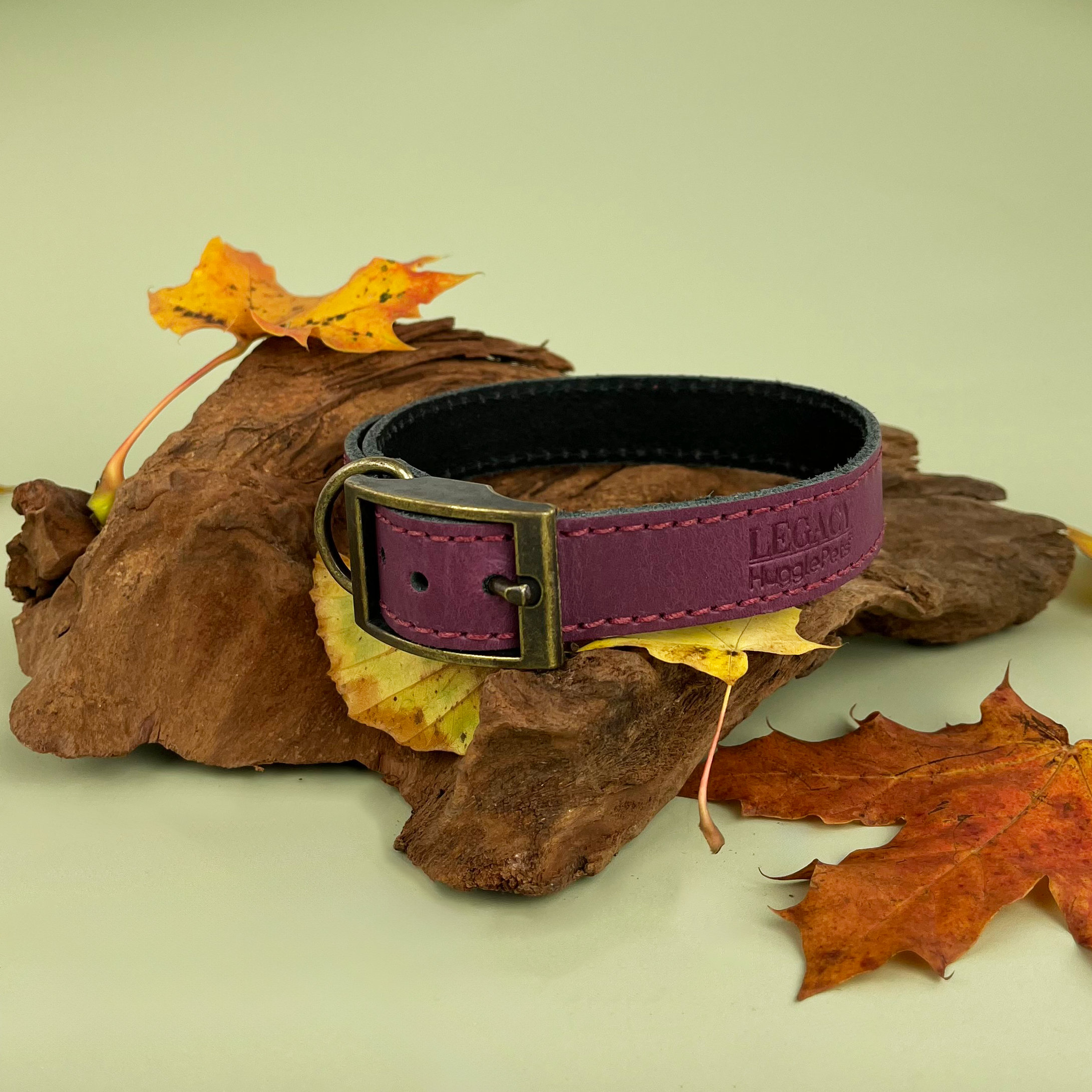 HugglePets – wholesale Pet collar – Dog – HugglePets Legacy Leather Dog Collar35