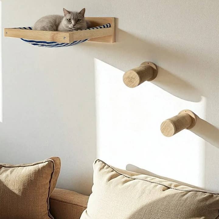 Coral Cat Climbing Shelf, set of 2 pieces for wholesale by Althea Living