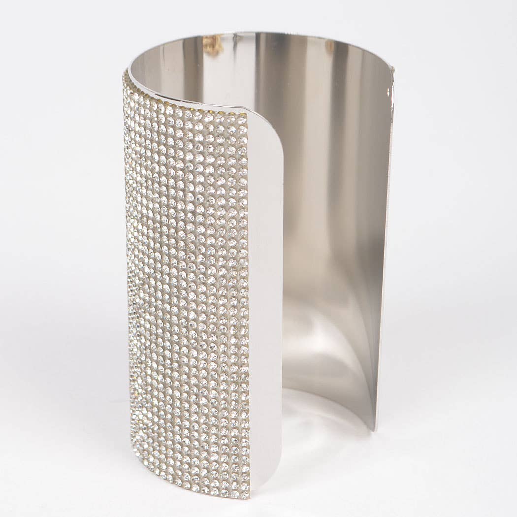 3AM BY H&D ACCESSORIES - Wholesale Manchet-armband - Metalen manchet met strass5