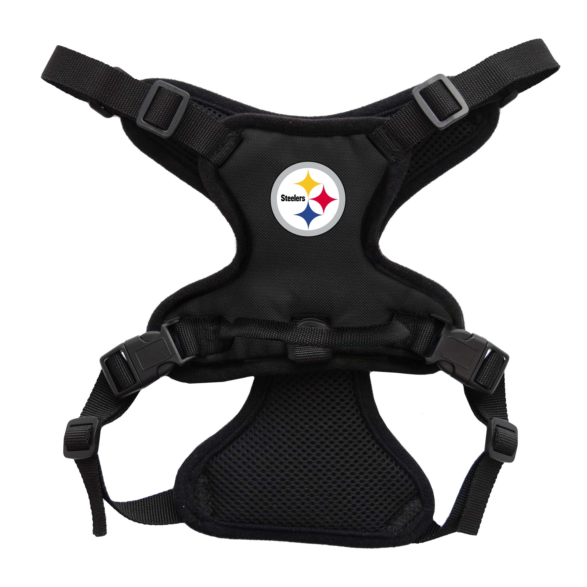 Little Earth Productions - Wholesale Pet Harness - Dog - NFL Pittsburgh Steelers Front Clip Pet Harness3