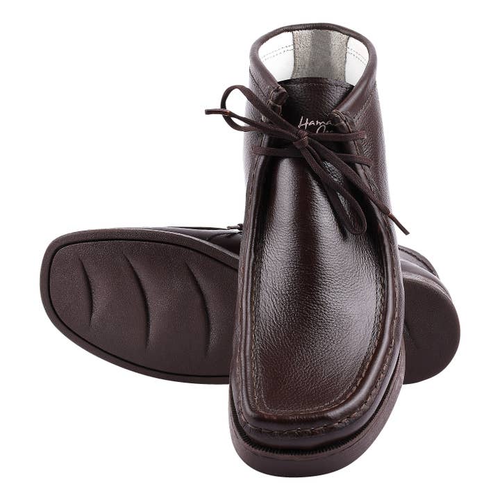 LIBERTYZENO - Vente Bottines chukka – homme - Bottes décontractées Desert Chukka en cuir Rush pour hommes76