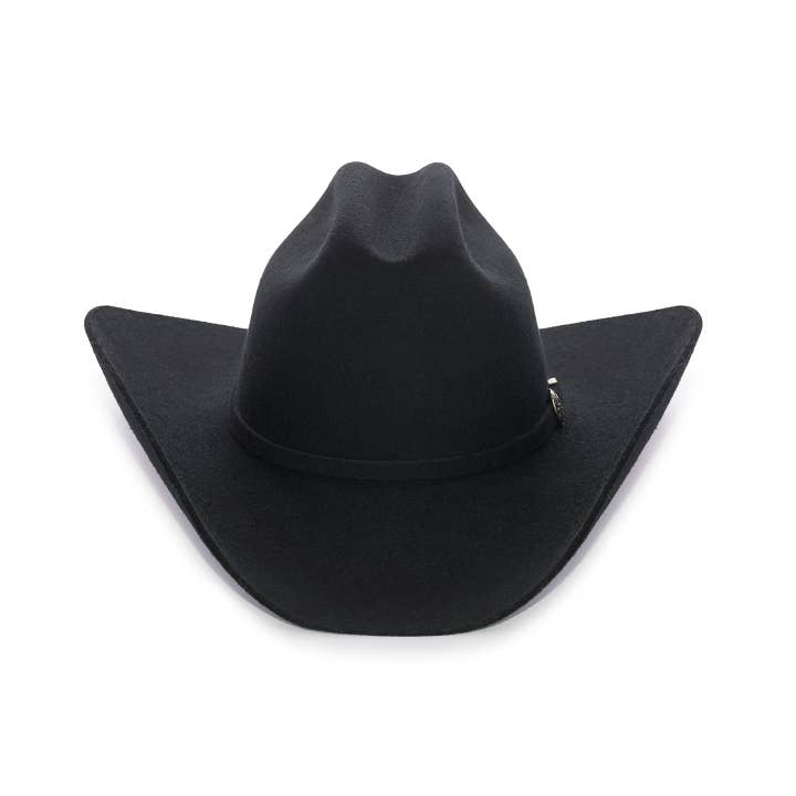 Denton Black Low Cattleman Cowboy Hat for wholesale by Master Hatters of Texas