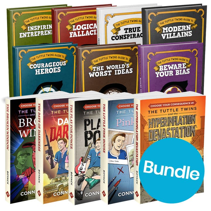 The Tuttle Twins Teen Bundle for wholesale by Tuttle Twins