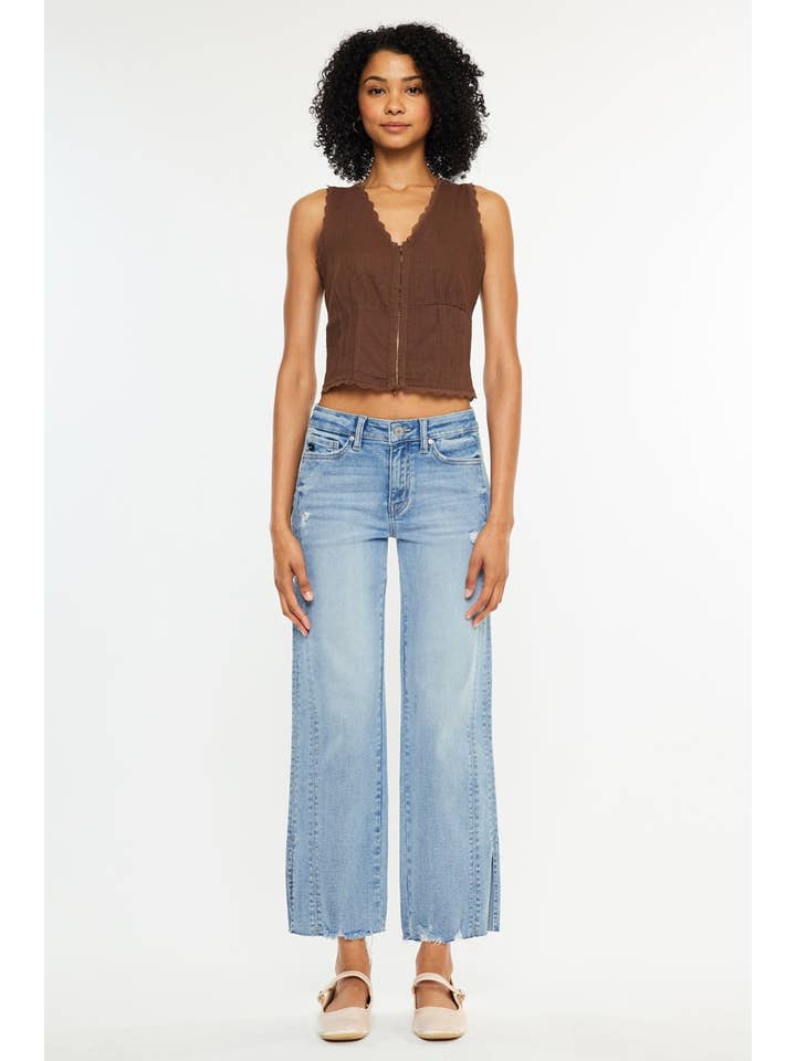 MEDIUM OPEN PACK MID RISE STRAIGHT LEG JEANS-KC3310M for wholesale on Faire6