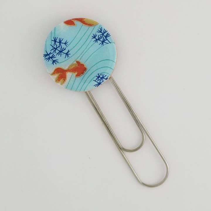 Chiyogami Koi Fish Bookmark for wholesale by Sweet Space Studio