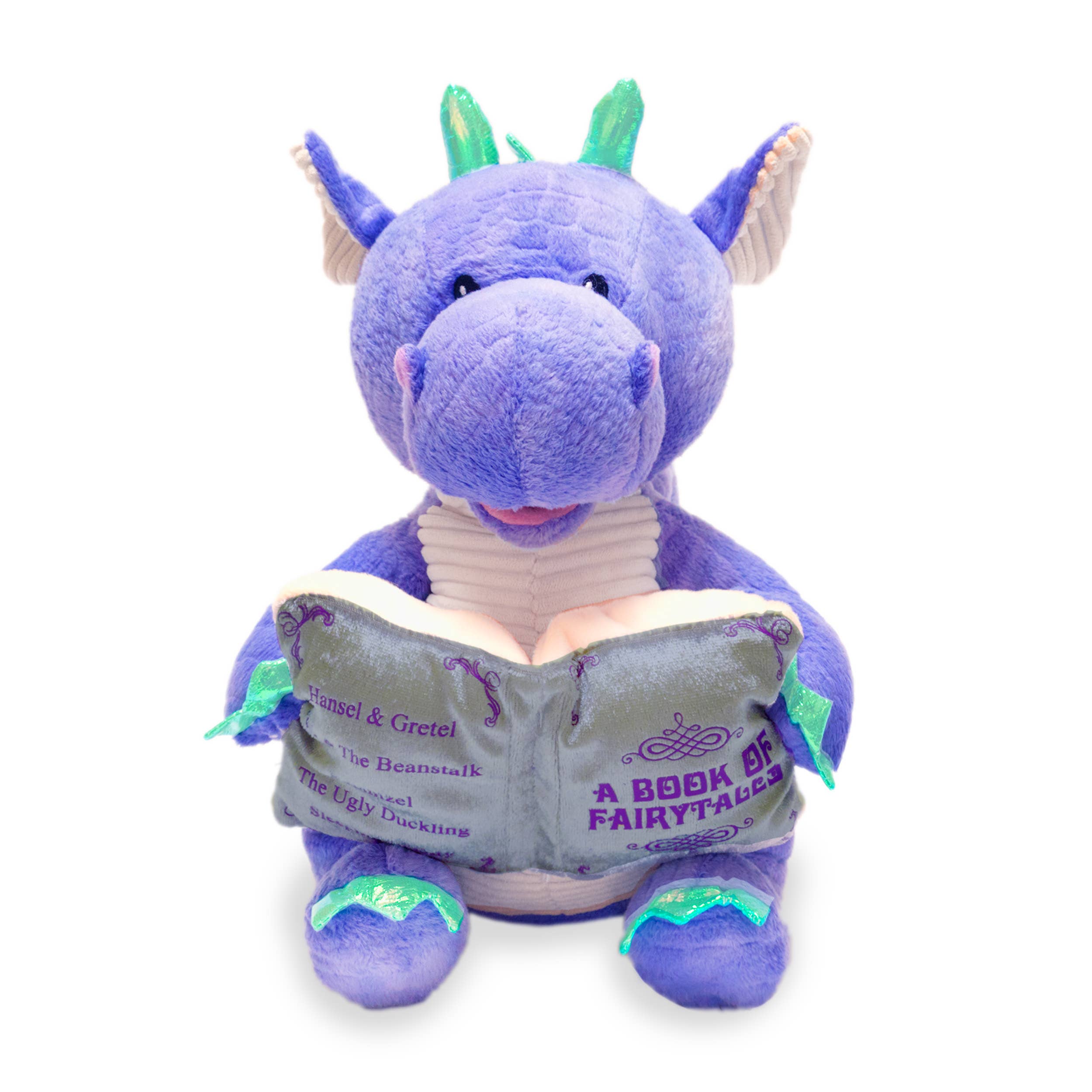 Cuddle Barn, Inc. - Wholesale Stuffed/Plush Toy - Kids & Baby - Dalton the Storytelling Dragon (Soft Reading Kids Plush Toy)1