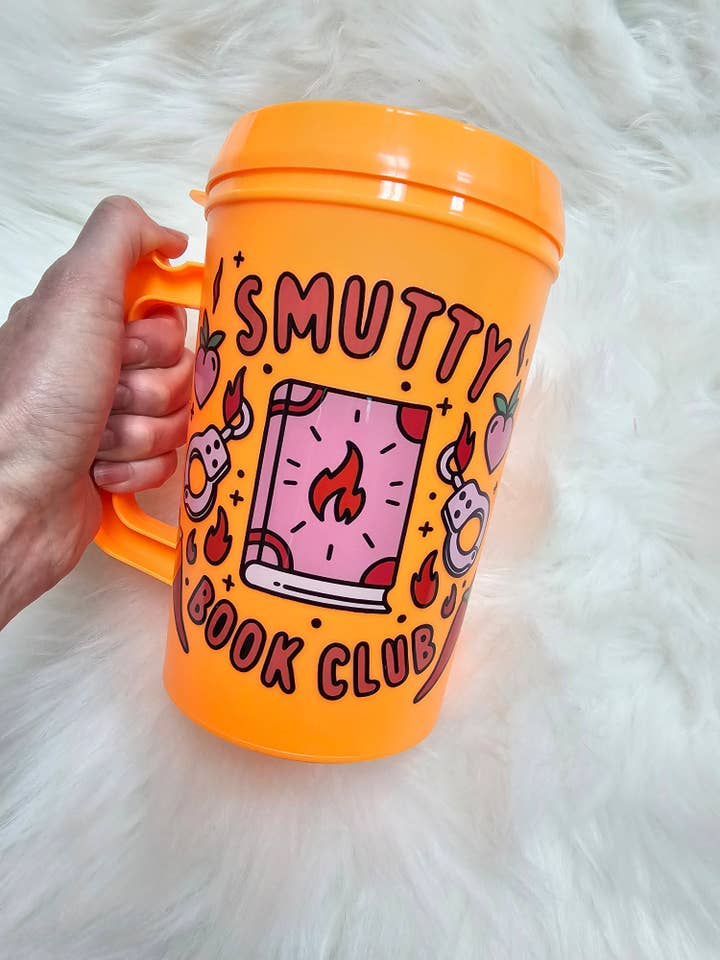 Smutty Book Club HIP SIPS Mega Mug 34oz for wholesale by Scratch Decor