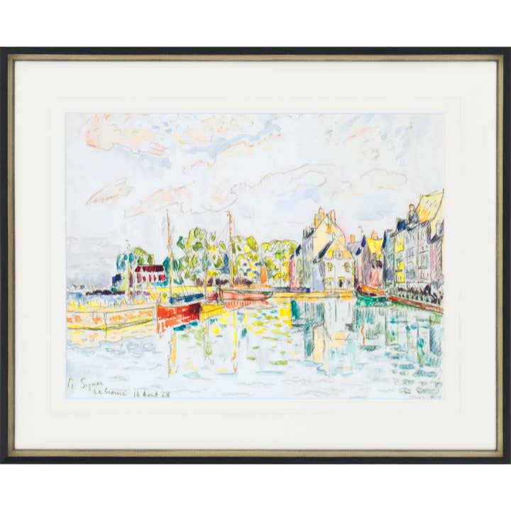 Le Croisic I Wood Multi Framed Wall Art for wholesale by LOOMLAN