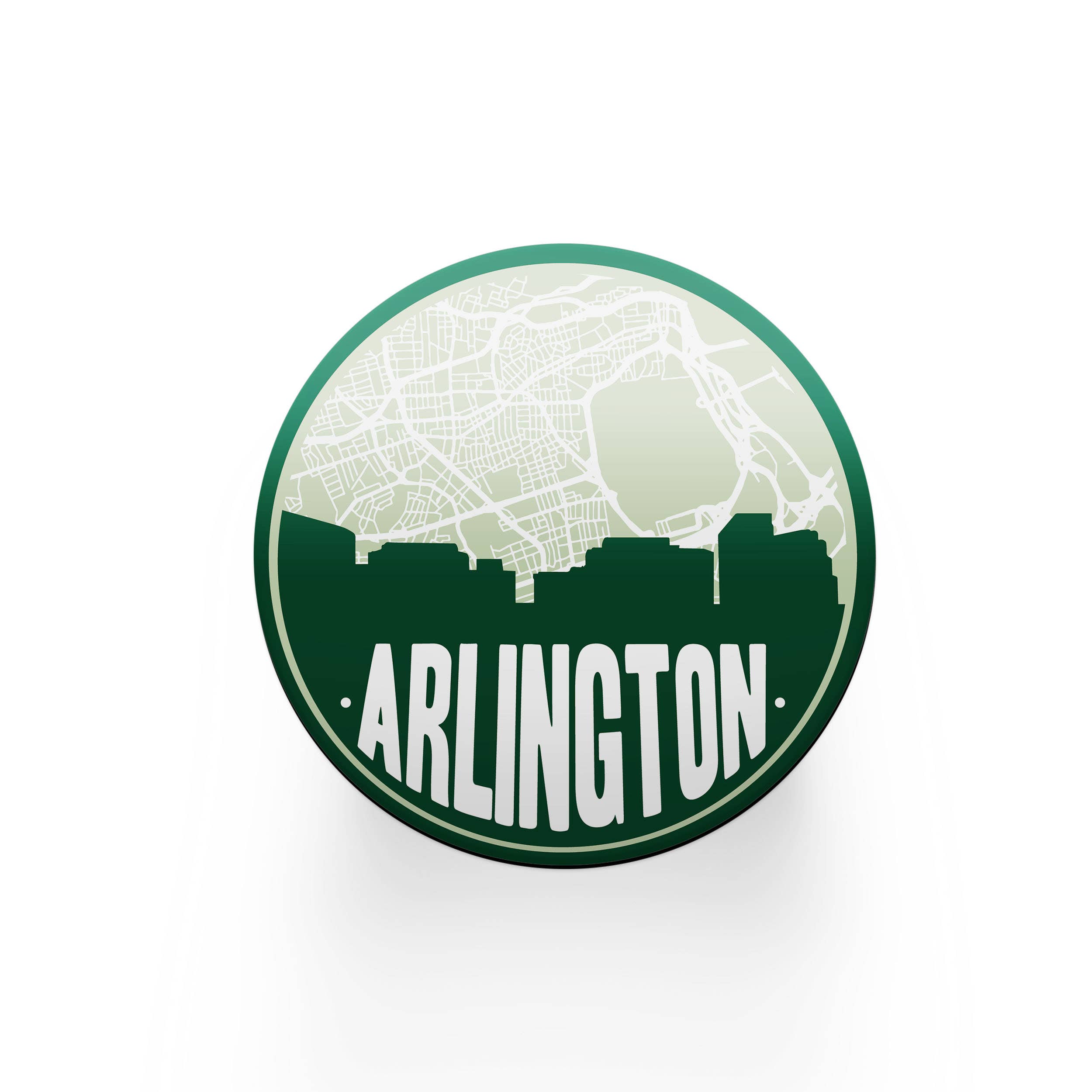 Paperfinch Design - Wholesale Coasters - Arlington Virginia set of 4 coasters  | Multiple colors4