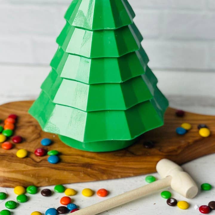 Chocolates Unlimited by Denise - Wholesale Chocolate - Breakable Chocolate Christmas Tree1