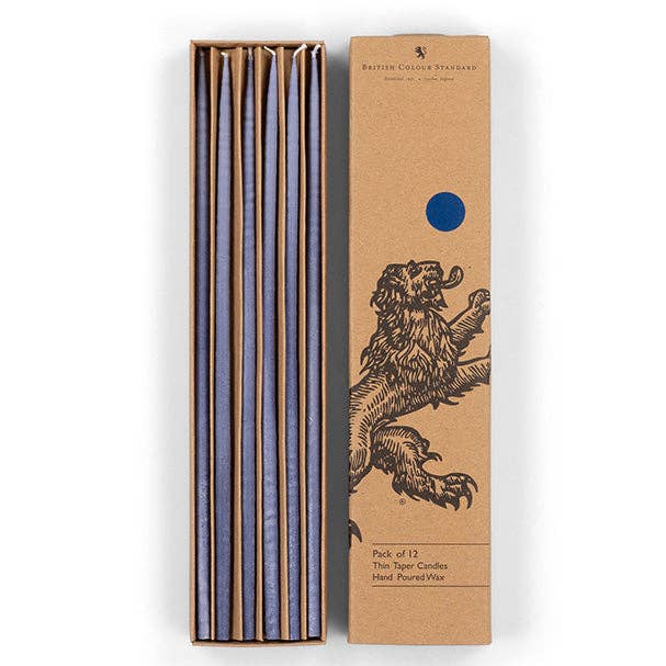 Velas Cónicas Finas - Azul Medianoche para venta al por mayor de BRITISH COLOUR STANDARD - Europe