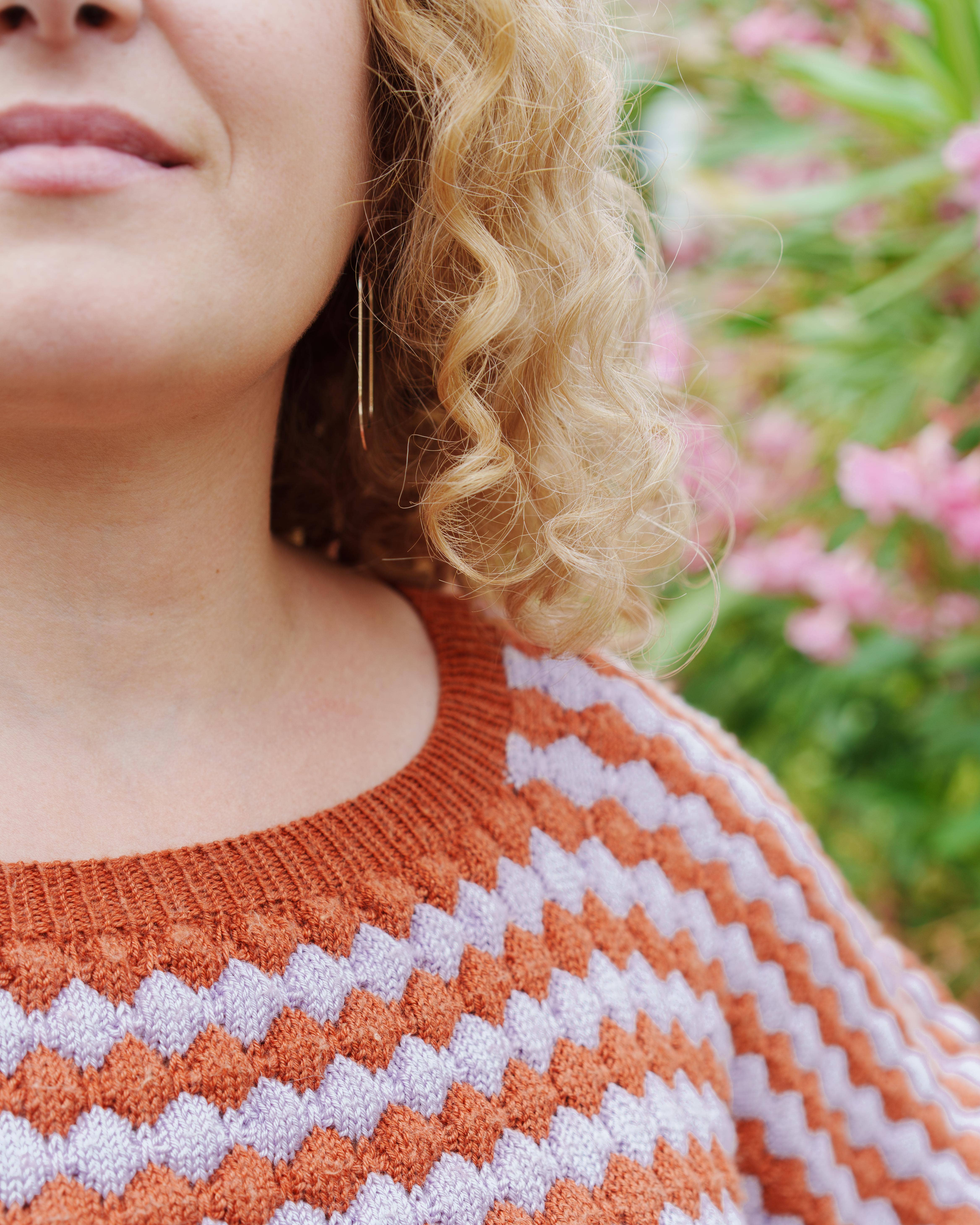 Lise Tailor - Venta al por mayor Material para punto/ganchillo - Patrón de tejido - Top Mona (niños y adultos)5