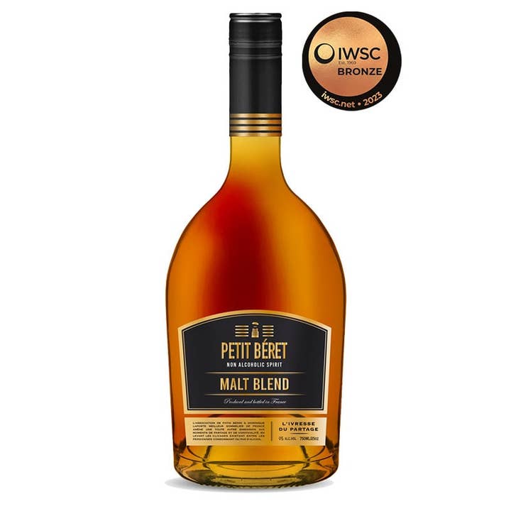 Spirits Malt Blend Whiskey 0% ABV Halal Certified for wholesale by Le Petit Beret