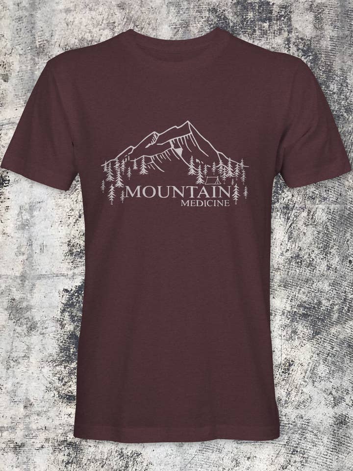 MT Brand Apparel - Wholesale Screen Printed T-Shirt - Women's - Mountain Medicine Crew Neck Tee