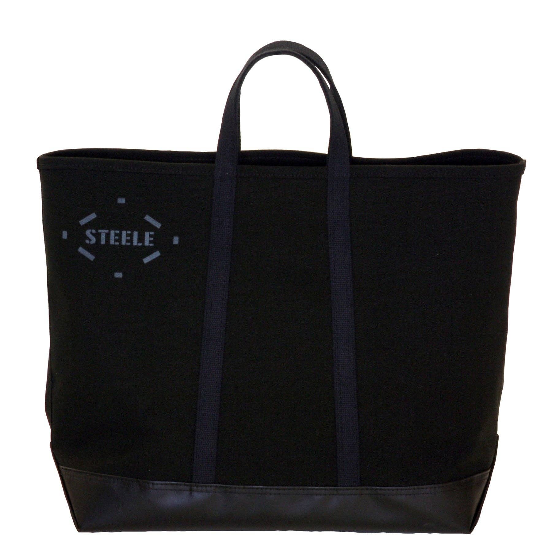 Steele Canvas Basket Corp. - Wholesale Tote Bag - Unisex - Black Canvas Tote Bag - Medium1