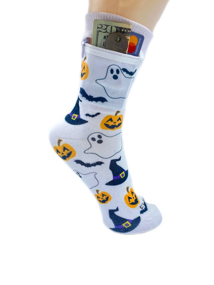 Flippysox – wholesale Strumpor - Dam – Halloween blixtlås Strumpor