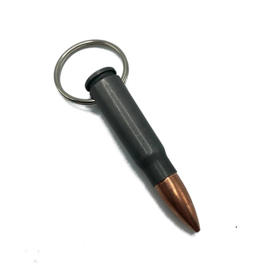 Vermont Cut Coins & 2nd Shot Round - Wholesale Keychain - Unisex - Bullet Keychains - Many Calibers - .223 .45 9mm .40 10mm10