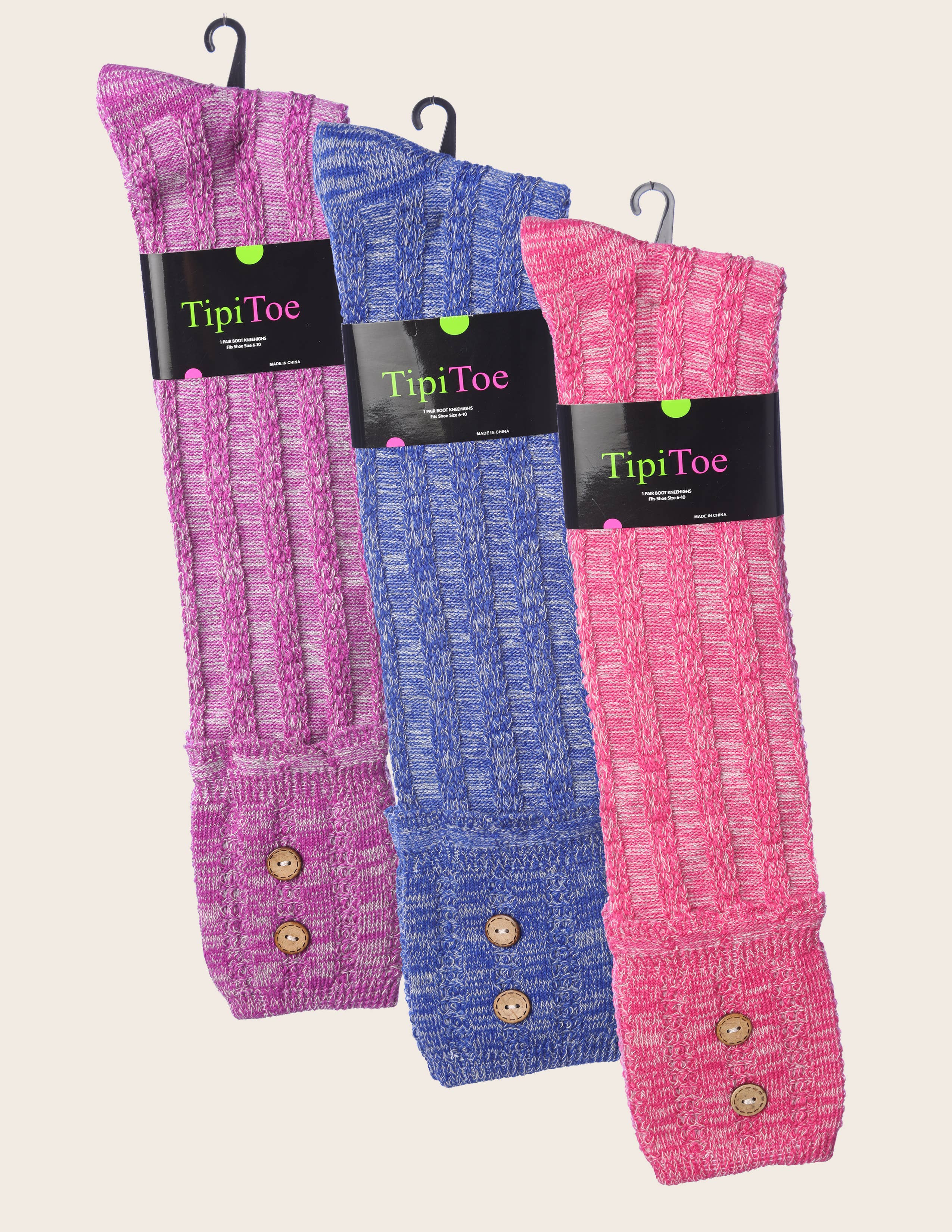 Isadora, Tipi toe, & James Fiallo – Großhandel Socken – Damen – Tipi Toe Damen warme Winter-Kniestocksocken5