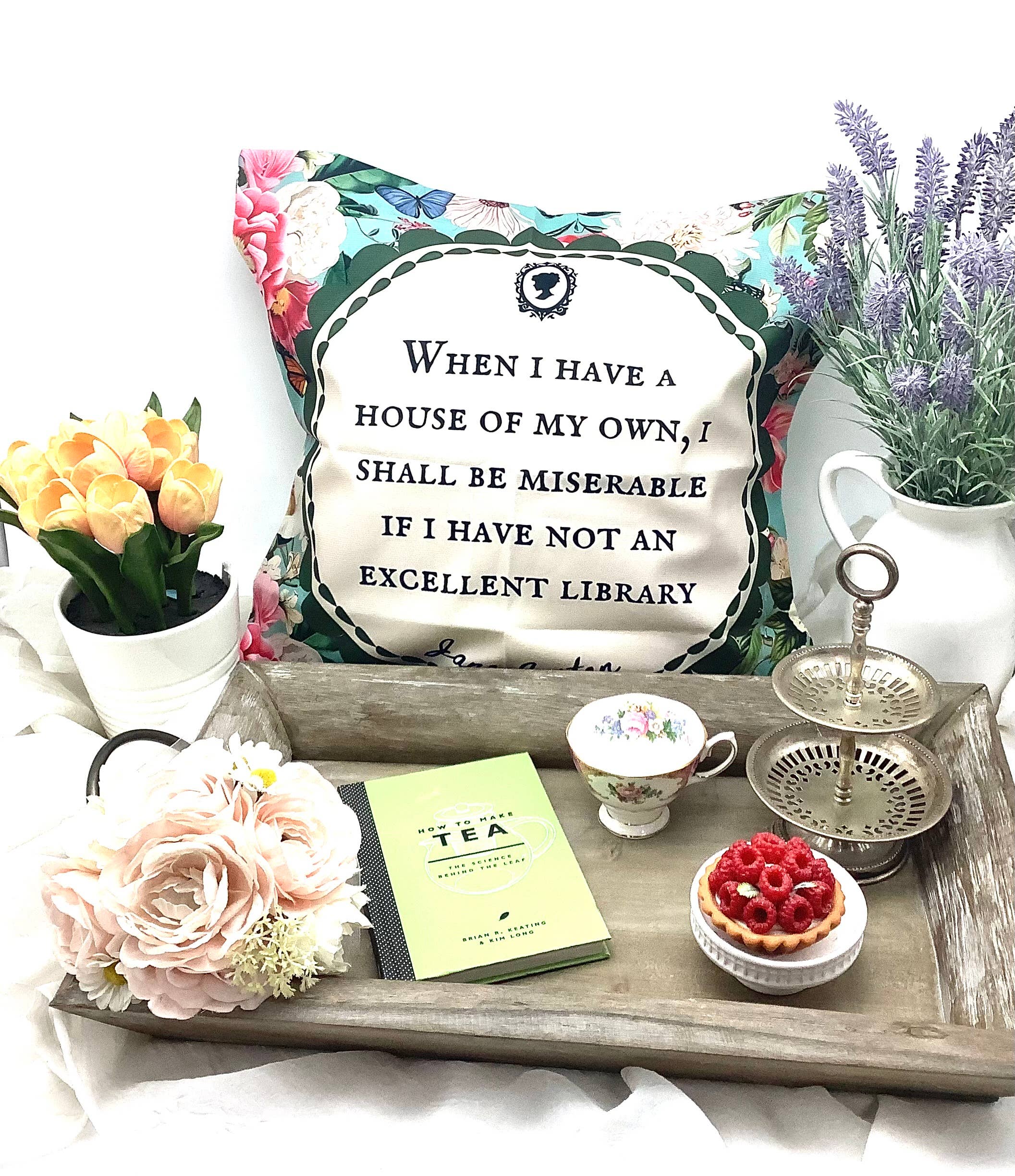 All Little Cute Things – wholesale Prydnadskuddfodral – Jane Austen Tehus Dekor Bokhandel Kuddfodral2