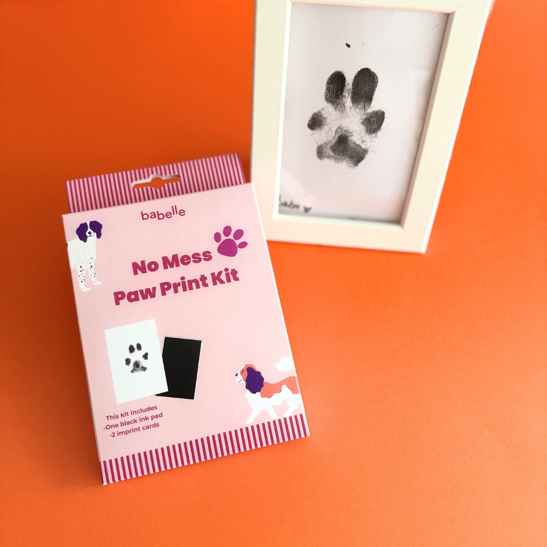 Babelle For Dogs – wholesale Pet paw/nail care accessory – Paw Print Kit  - Dog Paw Print16