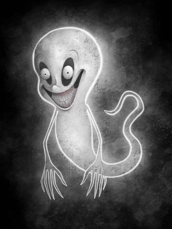 Decorazioni per Halloween con stampa Casper per la vendita all'ingrosso da parte di Creeptoons