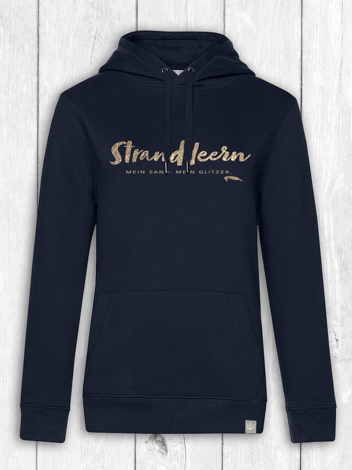 Greta ”GLITZER STRANDDEERN” huvtröja — MARINBLÅ för wholesale av SEEKRAFT