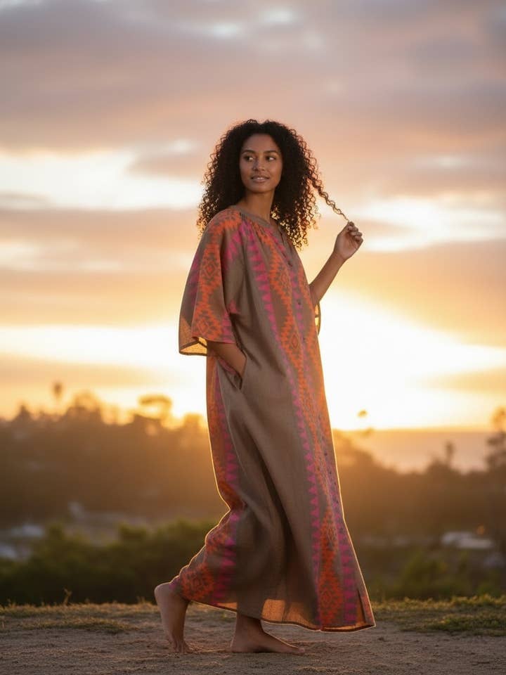 Robe ample en coton – Pack assorti de 5 pour la vente par Kinomy