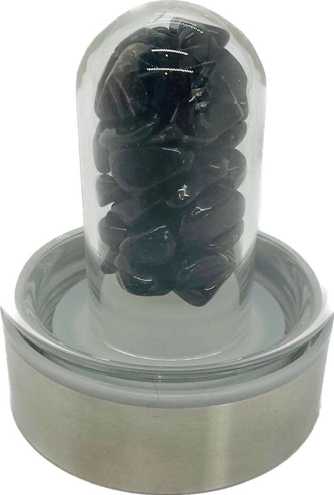 chakra-chic.com - Wholesale Water Bottle - Crystal Elixir Gemstone Water Bottle 16 oz with Carry Strap2