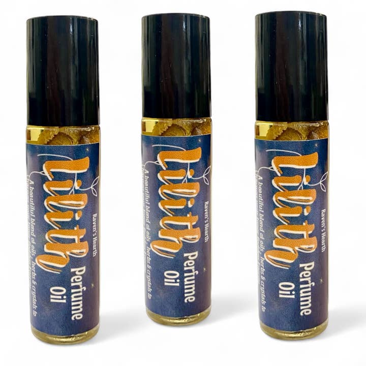 Olio Roll-On Lilith | Meditazione | Potenziamento Femminile per la vendita all'ingrosso da parte di Raven’s Hearth