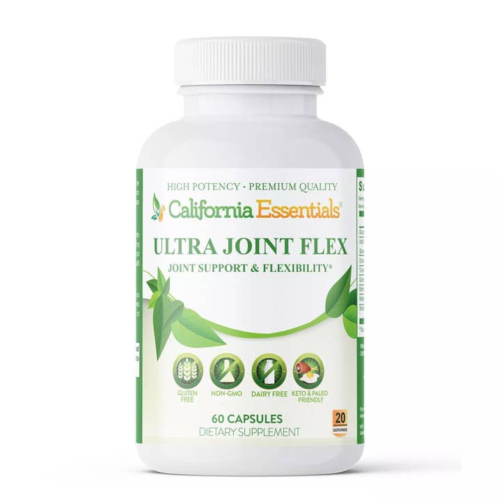 Joint Flex Support: Schmerzlinderung und Stabilität — 60 Kapseln für den Großhandel von California Essentials