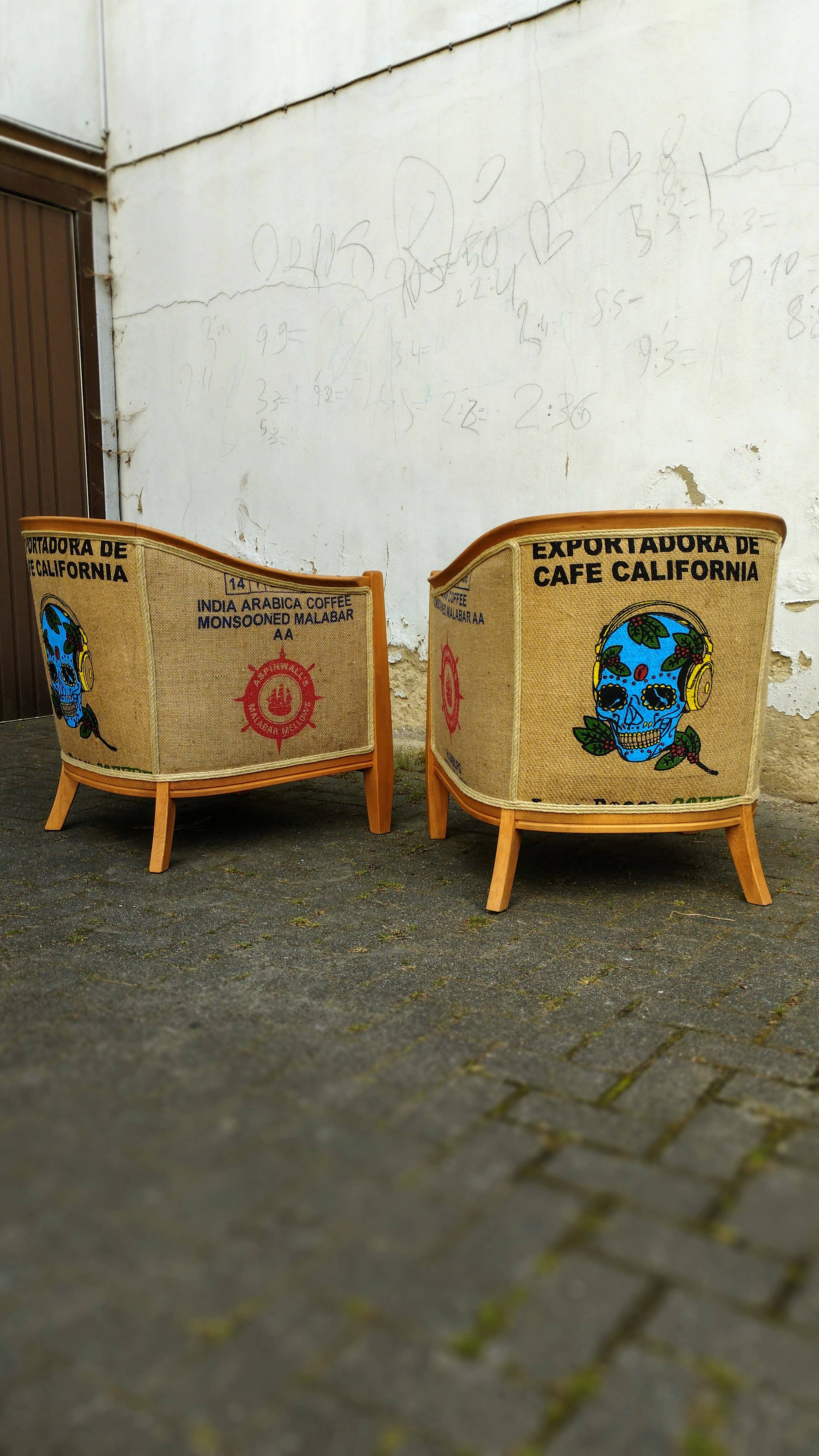 CAFFAHHAUS - Vente Chaises - Fauteuil décoratif vintage de la collection « CAFE O MUERTE »6