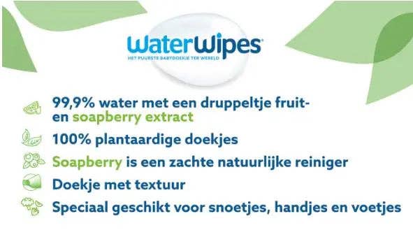 Happy Earth - Wholesale Face & Body Wipes - Baby - WaterWipes snoetendoekjes voordeeldoos (540 doekjes)1