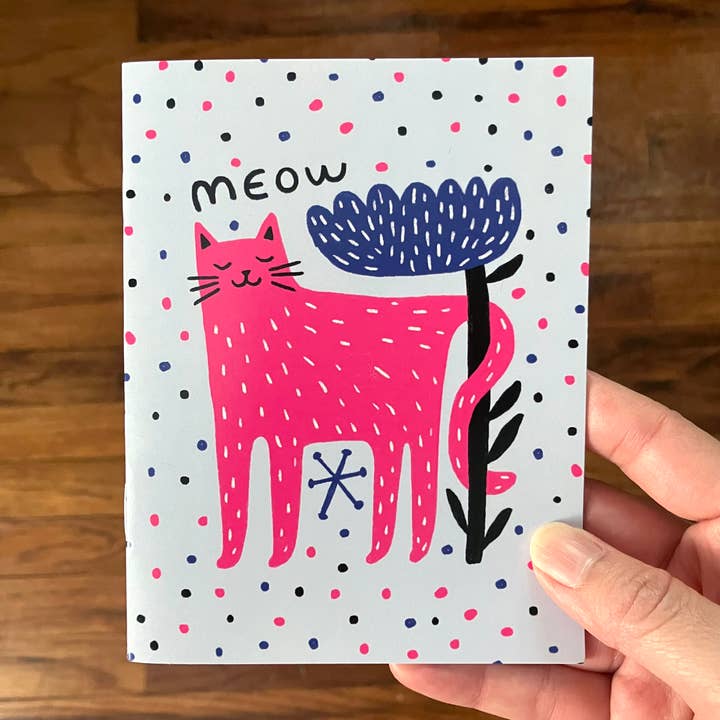 Twisty Cat Notebook for wholesale by Kay Wolfersperger