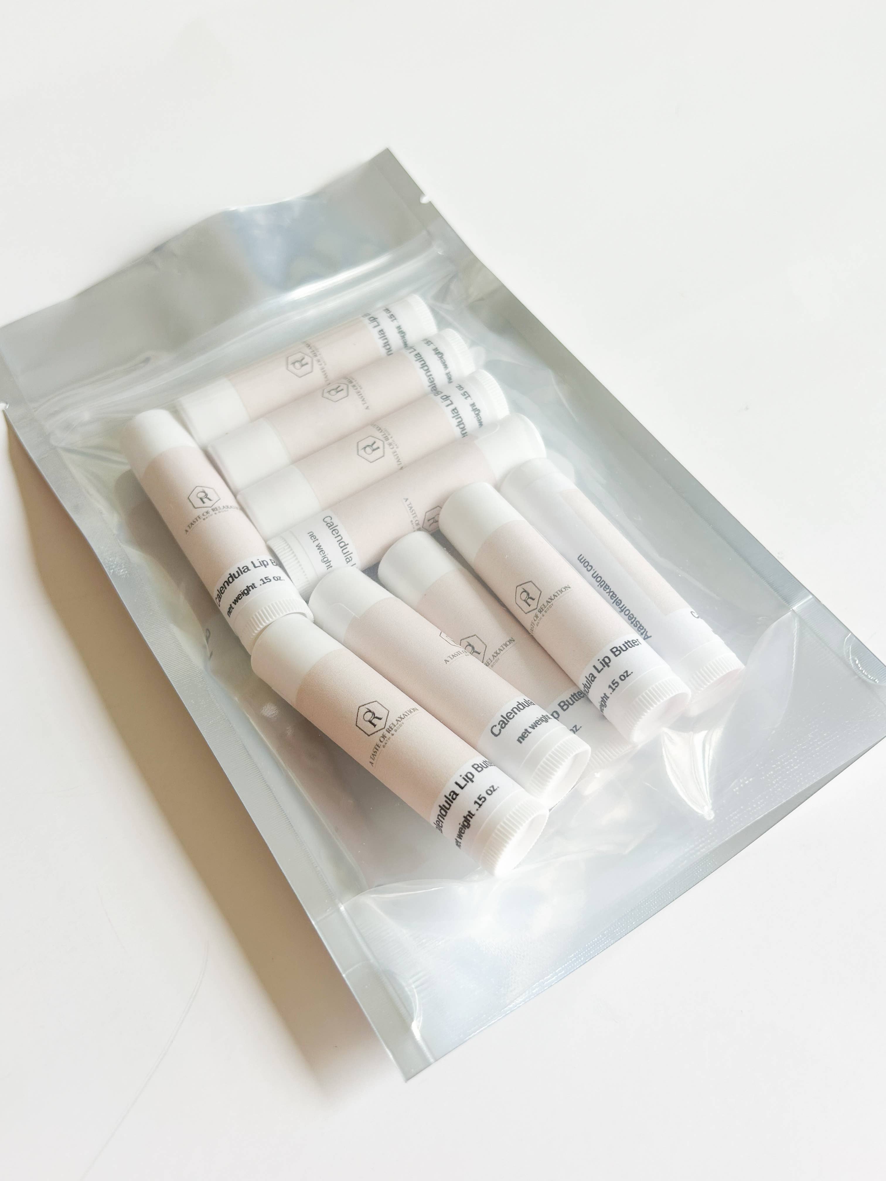 A Taste of Relaxation - Wholesale Lip Balm - Calendula Lip Butter / Vegan Lip Balm1