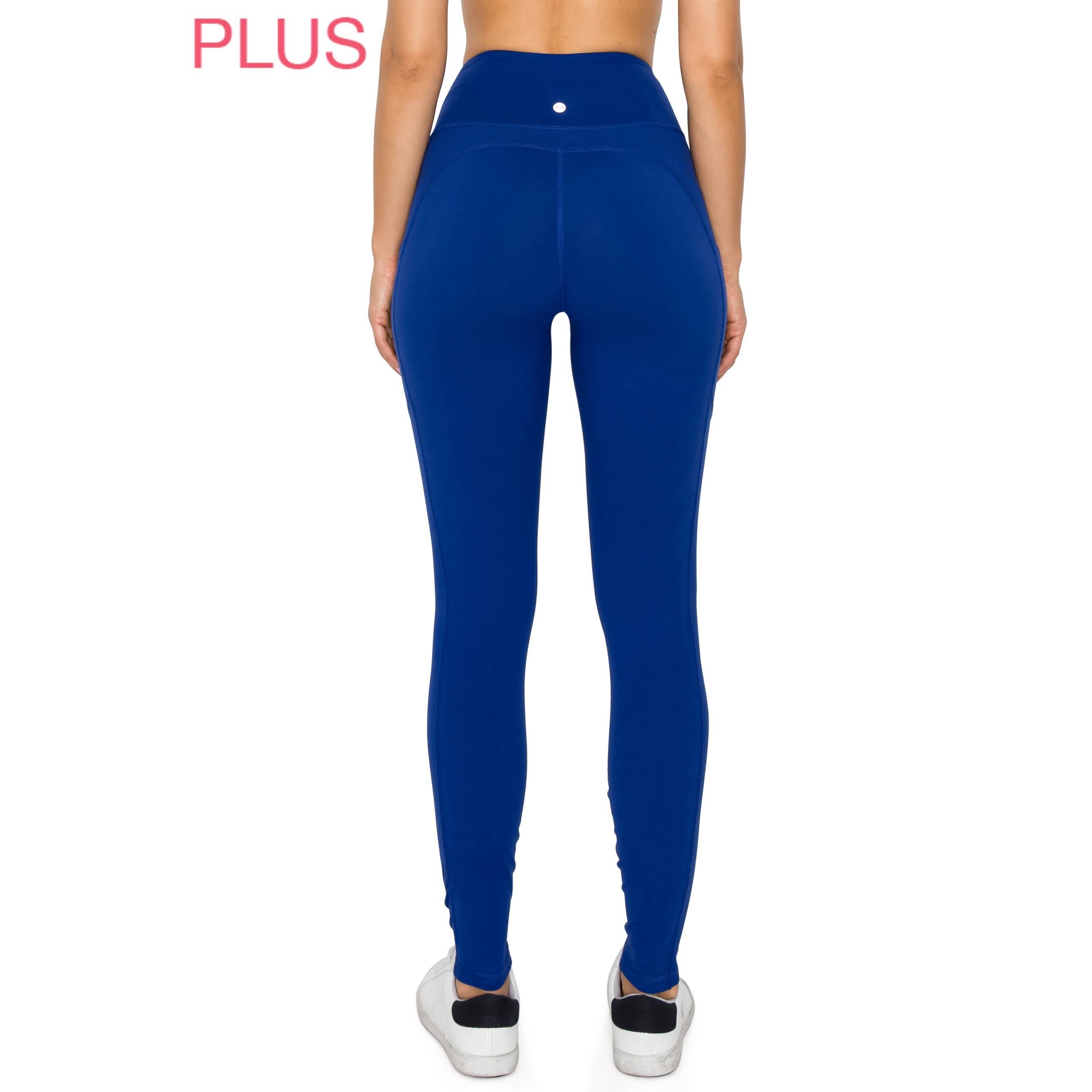 Leggings Depot - Venta al por mayor Leggings deportivos/cómodos - Mujer - Leggings deportivos sólidos de cintura alta premium de talla grande11