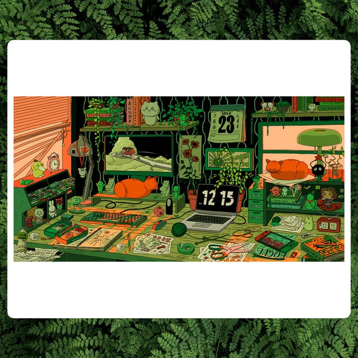 ESCRITÓRIO DE UIVOS - IMPRESSÃO ARTÍSTICA por atacado de Tannin Arceo