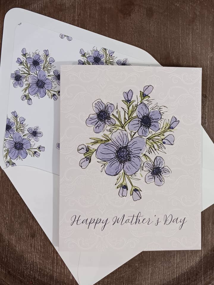 Happy Mother's Day Card for wholesale by The Lettering Loft