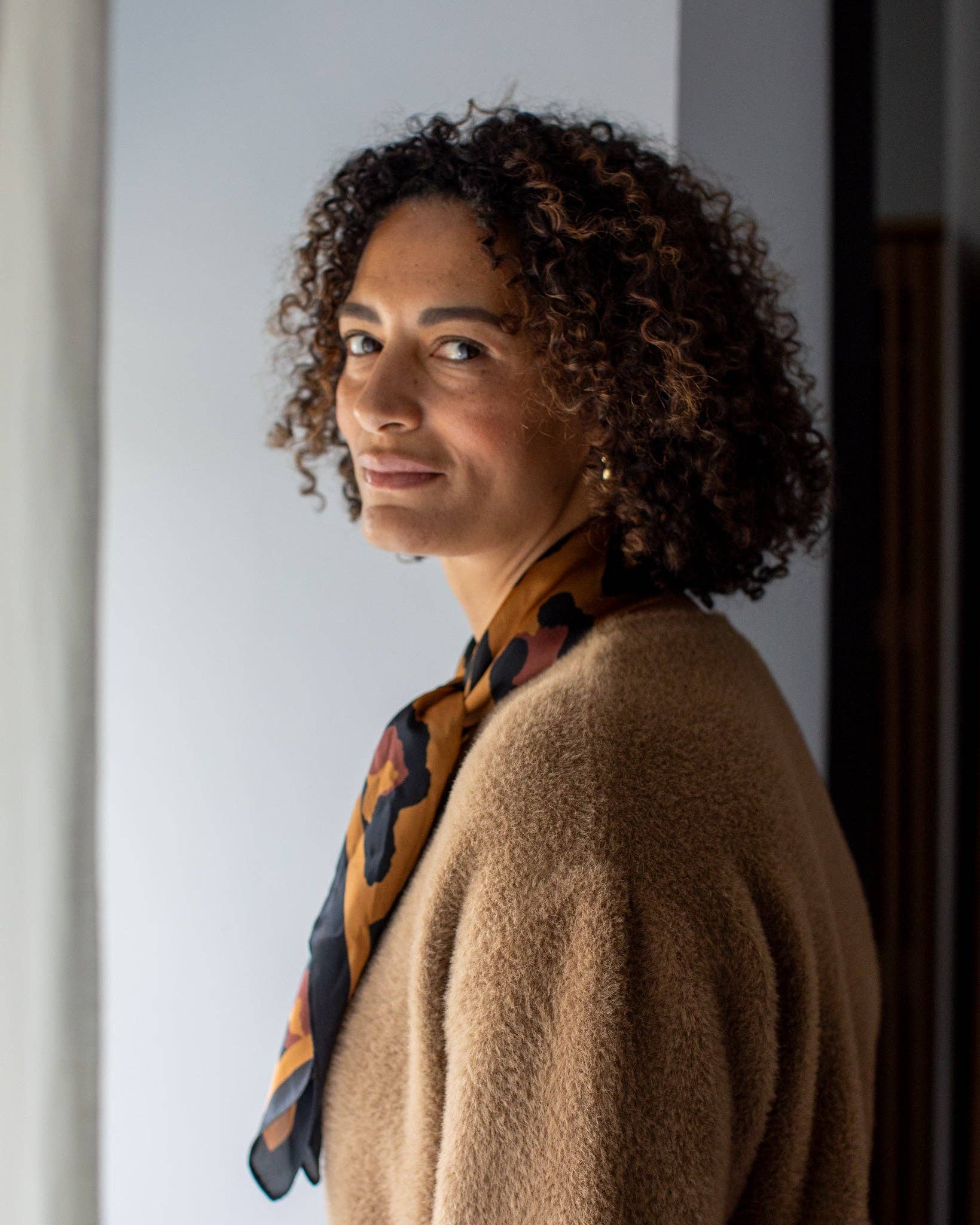 CHALK - Vente Écharpe – femme - Écharpe Luna | Grand Imprimé Léopard2