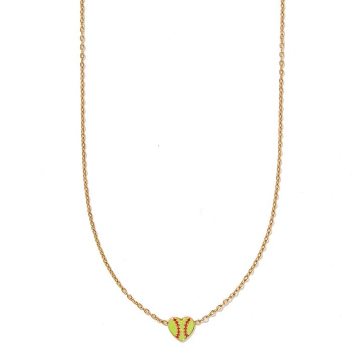 LINNY CO - Wholesale Pendant/Charm Necklace - Necklace - Softball