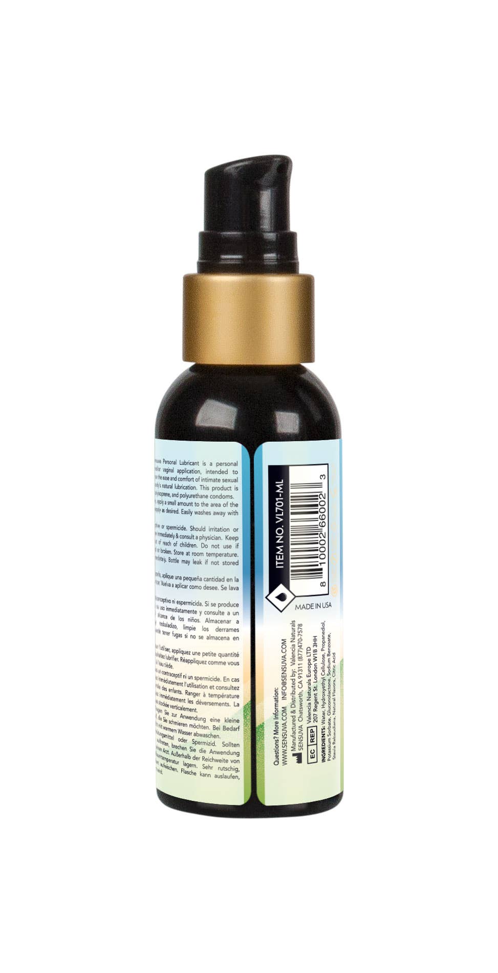 Sensuva - Wholesale Personal Lubricant - Natural Water-Based Personal Lubricant - Apple Candy 2 oz.1