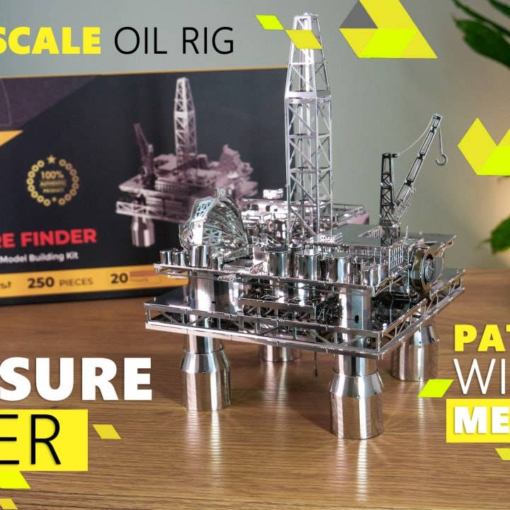 METAL-TIME INC. - Wholesale DIY craft kit - Treasure Finder oil rig mechanical model kit6