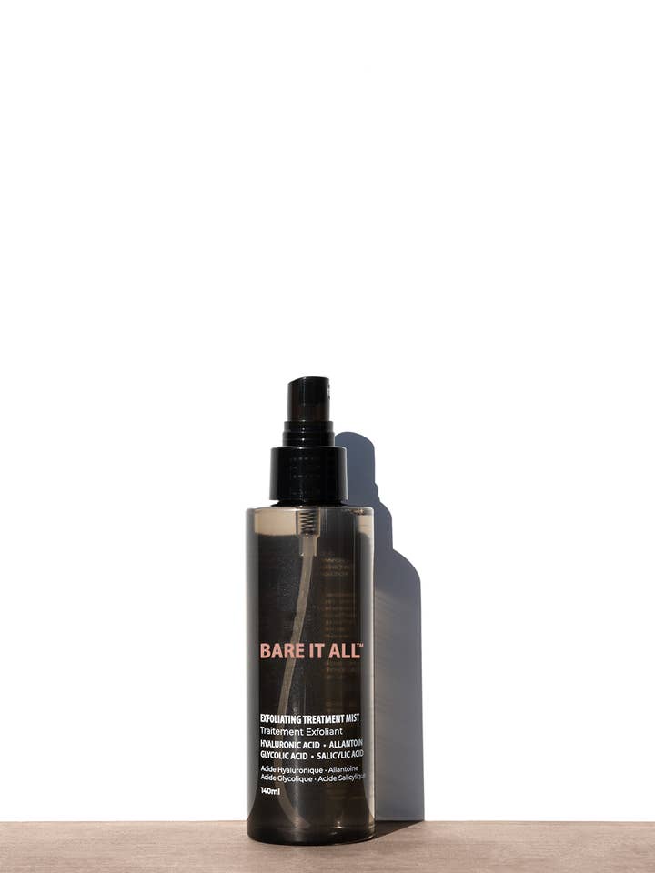 Exfoliating Treatment Mist for wholesale by BARE IT ALL
