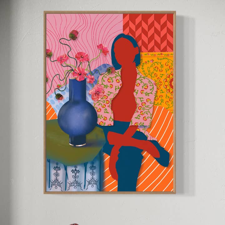 Studio Angelart - Wholesale Art Print - Colorful Woman – Luxury Art Print by Angela Peters2