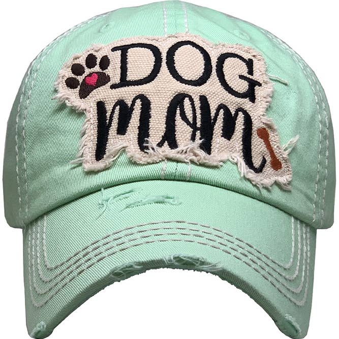 Hana – wholesale Baseballkeps - Dam – DOG MOM keps med vintagepatch och sliten look30