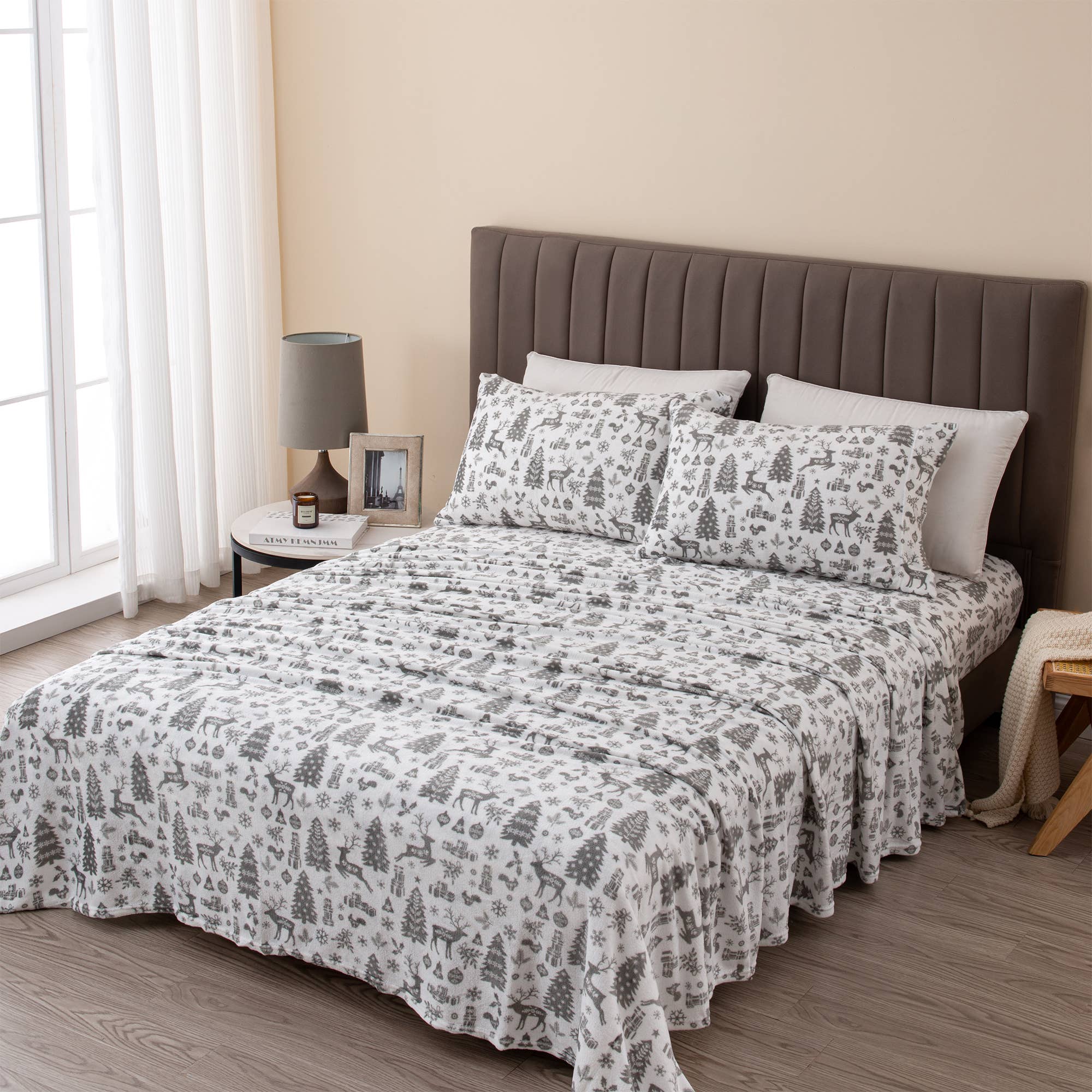 BH Collective - Wholesale Sheet Set - Velvet Plush Sheets - Printed - Velvet Luxe Collection117