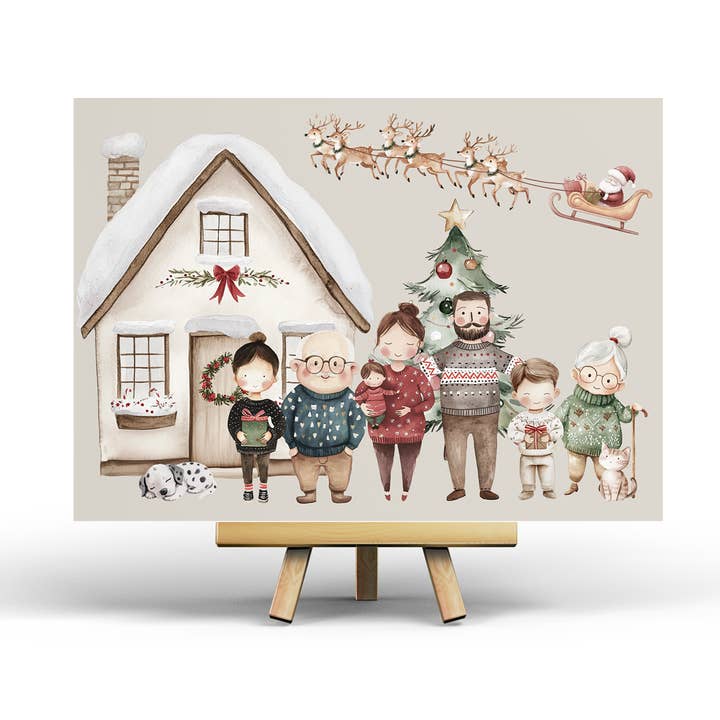 Juldagen - Vykort för wholesale av Penpaling Paula