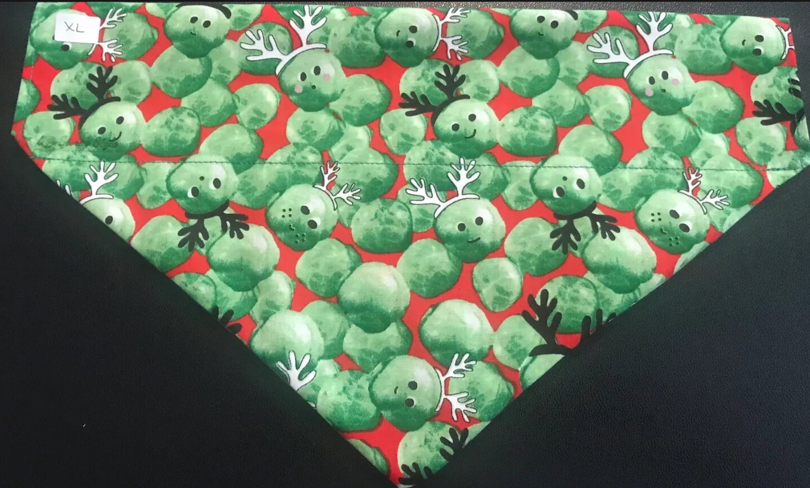 Storms Style - Vente Bandana – chien - Bandanas pour animaux de compagnie Christmas Sprouts - Chien et chat0