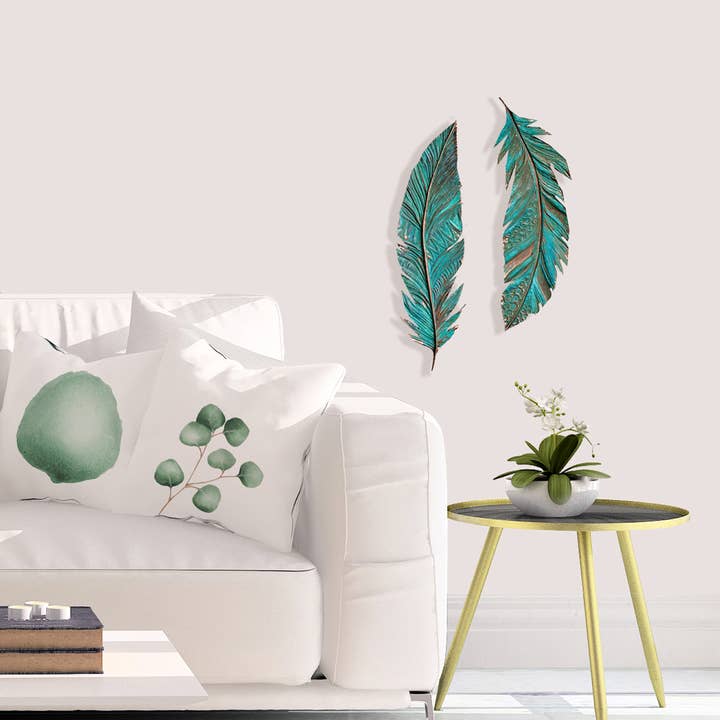 Timber Lane Studio - Wholesale Wall Accent - Giant Copper Feather3