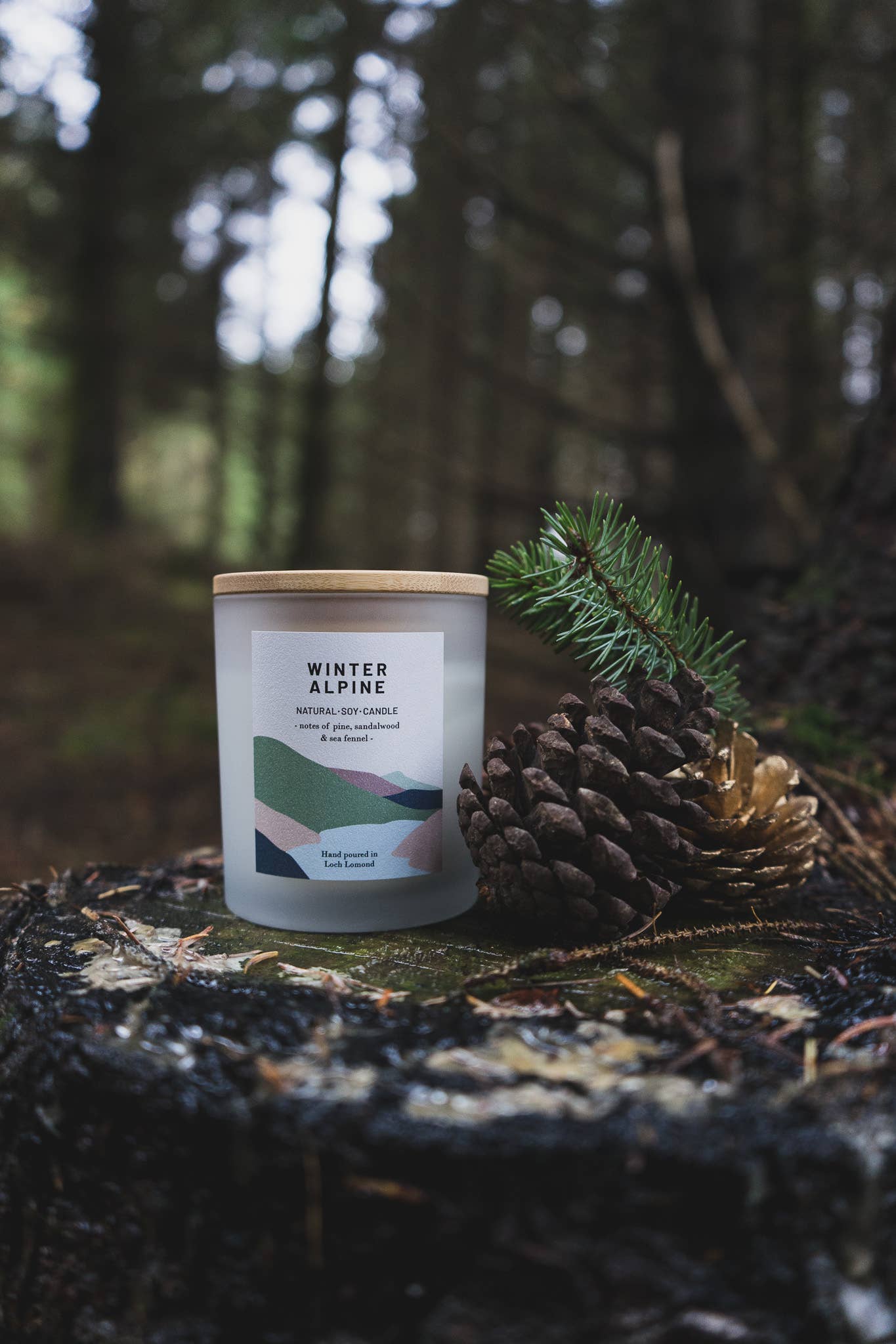 Ocoee House - Vendita all'ingrosso Candela in vasetto - Candela profumata invernale Alpine biologica e vegana | Ocoee House6
